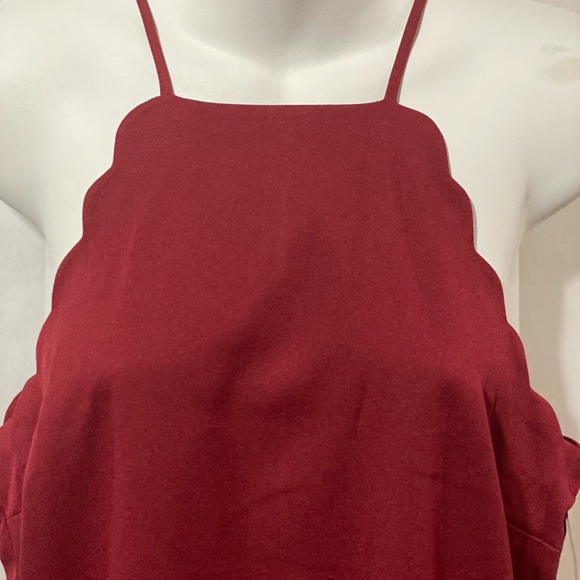 Lulus dark red dress size small nwt - Picture 7 of 7